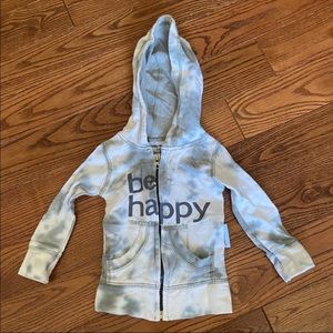 👶Be happy zip up hoodie size 3-6 month